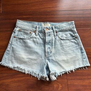 Madewell Relaxed Denim Shorts